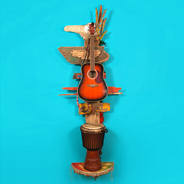 TOTEM CLEF: Guitar and Drum holder