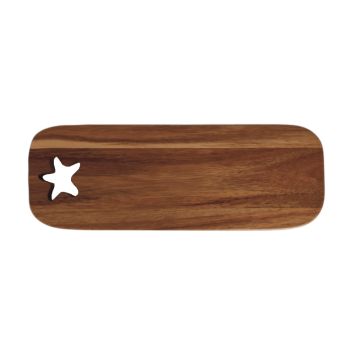 HA08654:Wood Cutting Board Starfish Design