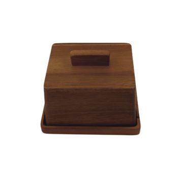 HA08659 :Wood Butter Container