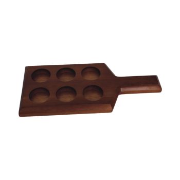 HA08663:Wood Egg Holder