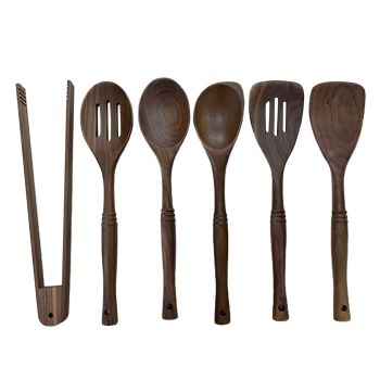 HA09529:Wood Kitchen Utensils