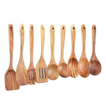 HA09531:Wood Kitchen Utensils