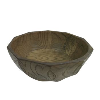 HA09607:Wood Salad bowl