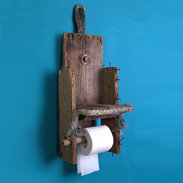 THE ROYAL THRONE: Toilet paper holder/ Shelf